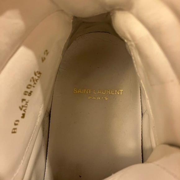 Saint Laurent Classic Court Hightops - Picture 4 of 4